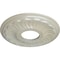 Ekena Millwork Blackthorne Ceiling Medallion (Fits Canopies up to 4 7/8"), 11 3/4"OD x 3 5/8"ID x 1"P, Flash Blue CM11BLFBS - alternate 4